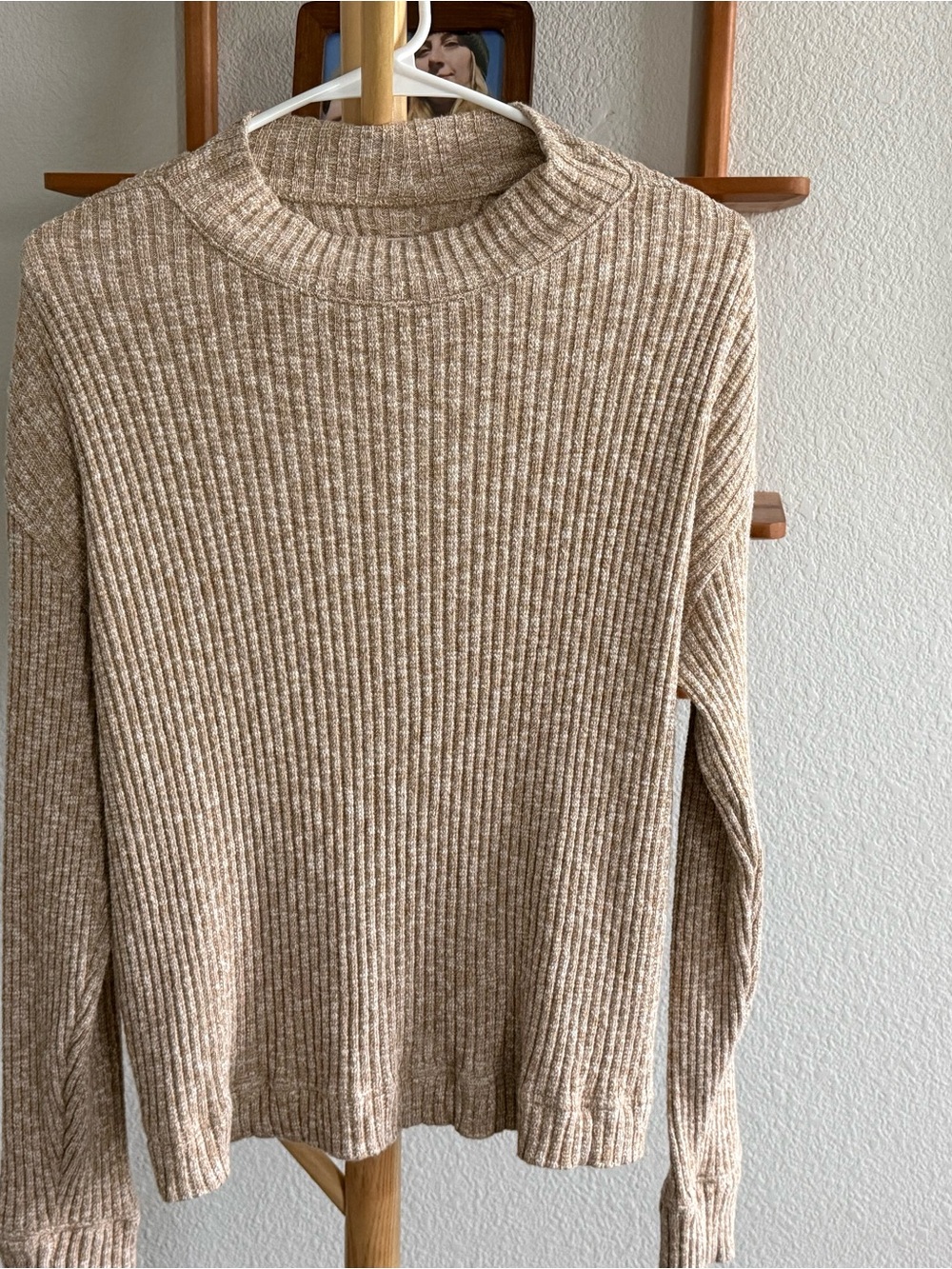 Everlane Cozy Rib Funnel-Neck - Picture 2 of 6